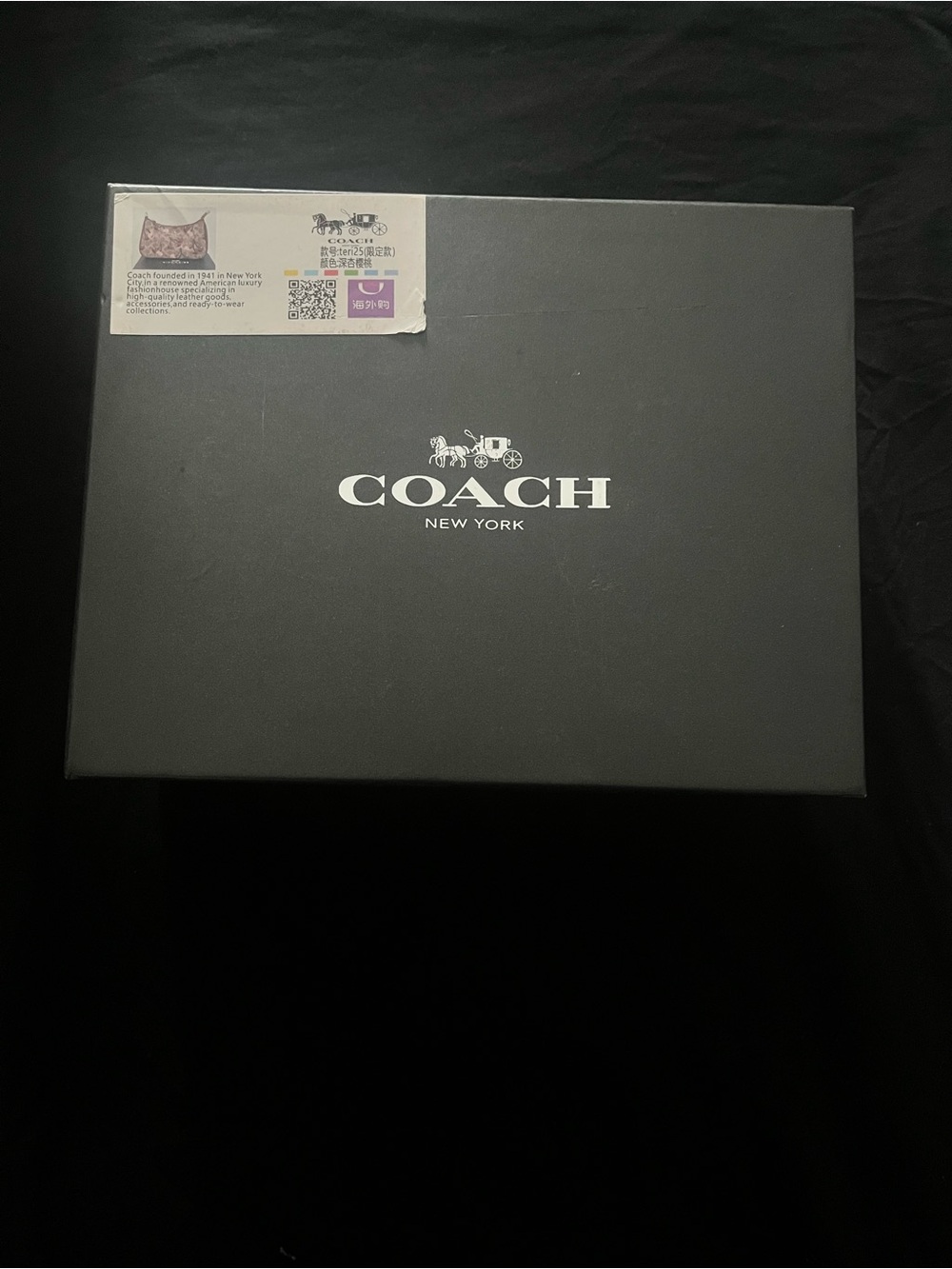 Coach Brown Cherry-Print terri Bag - Picture 3 of 3